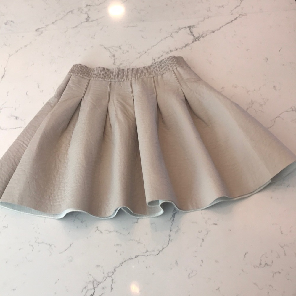 BN H&M Faux Leather Skirt